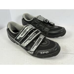 Shimano M075 SPD Cycling Shoes With Hook and Loop Straps Mens Size 47 US 11.8